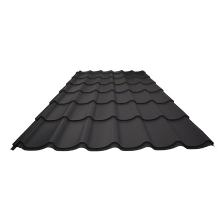 Dakpanplaat Mat Zwart <br>Op voorraad</b>