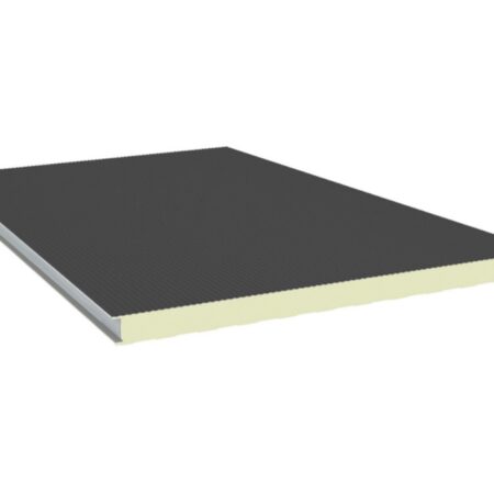 Wandpaneel 40 mm – Antraciet Grijs RAL 7016 / Wit Micro <br><b>uit voorraad.</b>