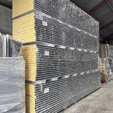 Wandpaneel 80mm ral 9002 <Br><b>Uit voorraad</b>